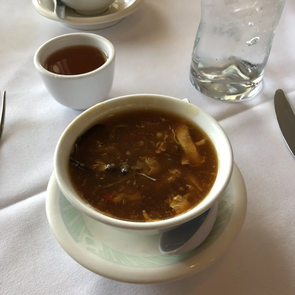 酸辣湯 hot and sour soup